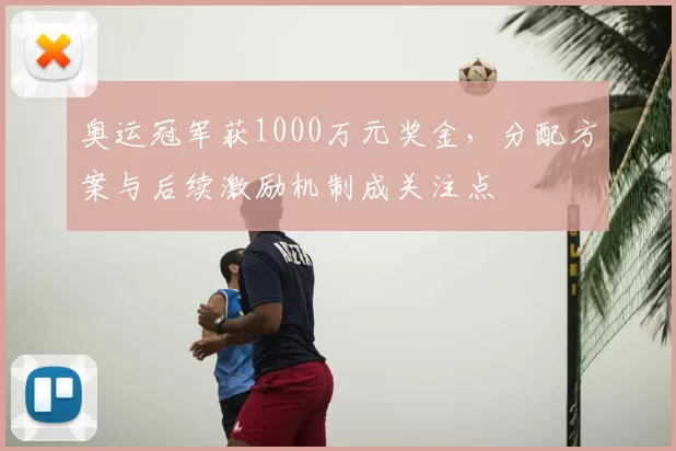 奥运冠军获1000万元奖金,分配方案与后续激励机制成关注点